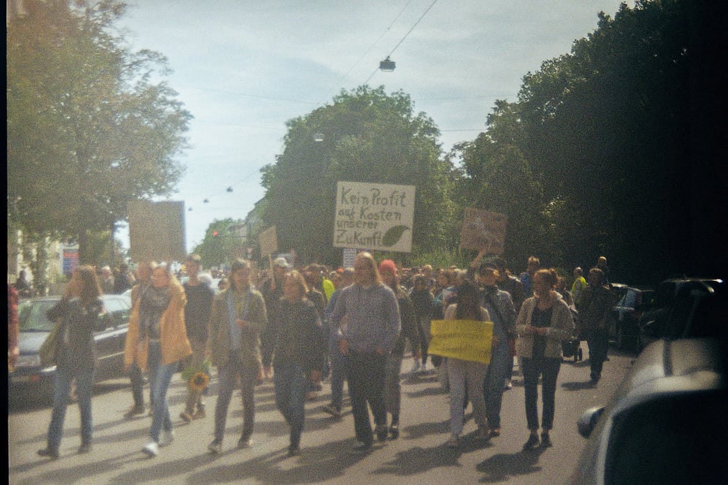 urbanuncut Filmproduktion bei Fridays For Future Demo