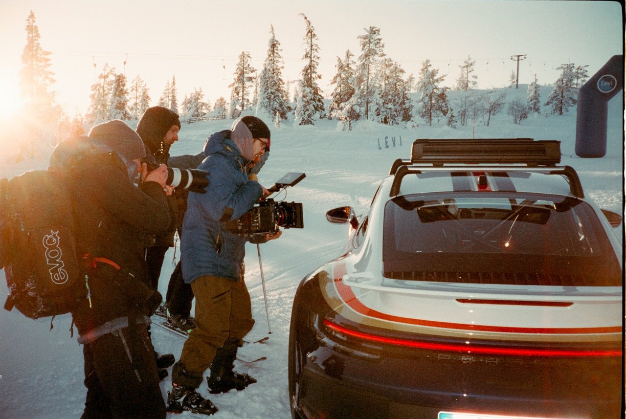 Filmproduktion Finnland Porsche