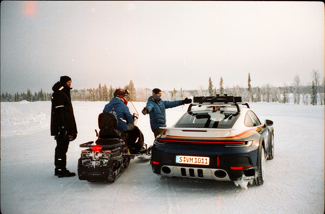 Filmproduktion Finnland Porsche production service